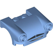 Part 93597pb002 - Vehicle, Mudguard 3 x 4 with Headlights, Moustache Grille and Smile Pattern
