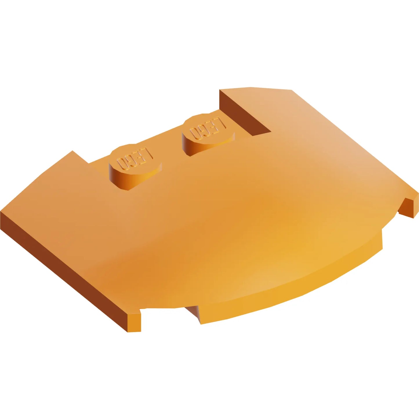Part 93604 - Wedge 3 x 4 x 2/3 Triple Curved