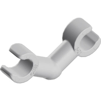 Part 93609 - Arm Skeleton, Bent with Clips (Horizontal Grip)