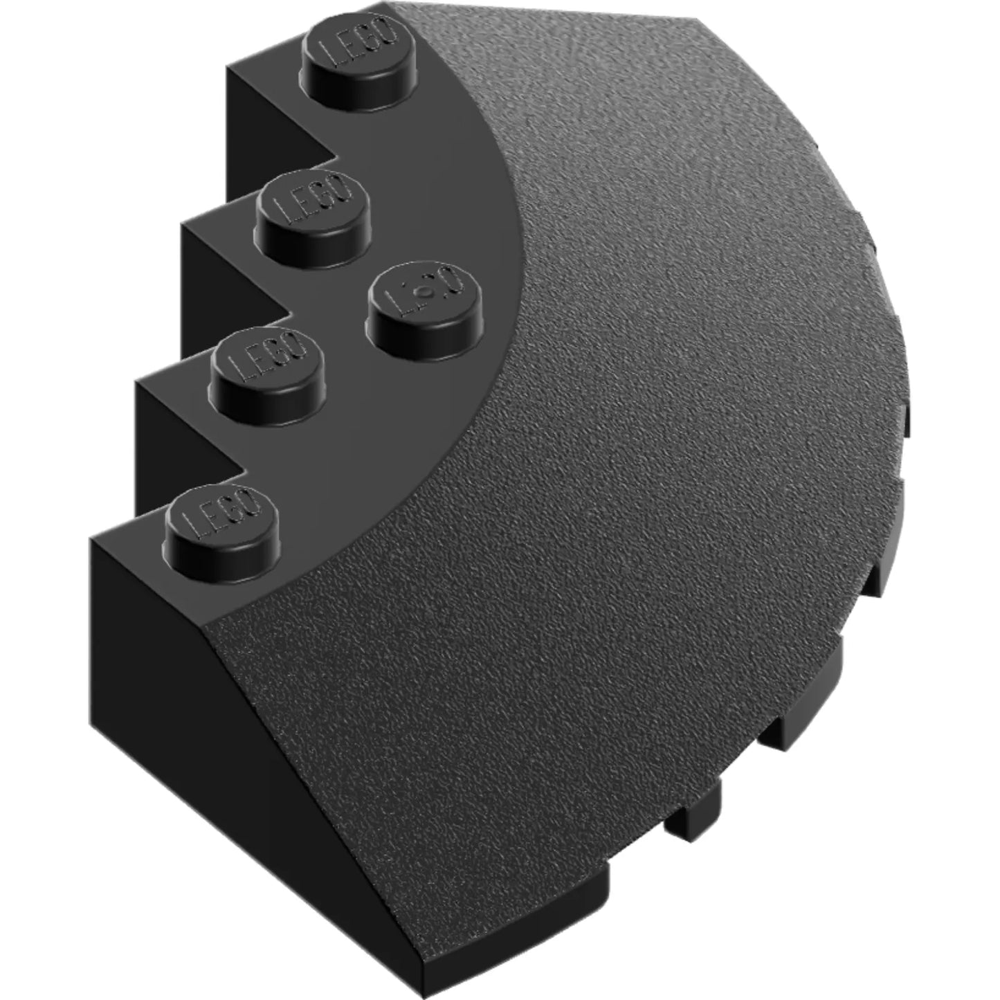 Part 95188 - Brick, Round Corner 6 x 6 with Slope 33 Edge, Facet Cutout
