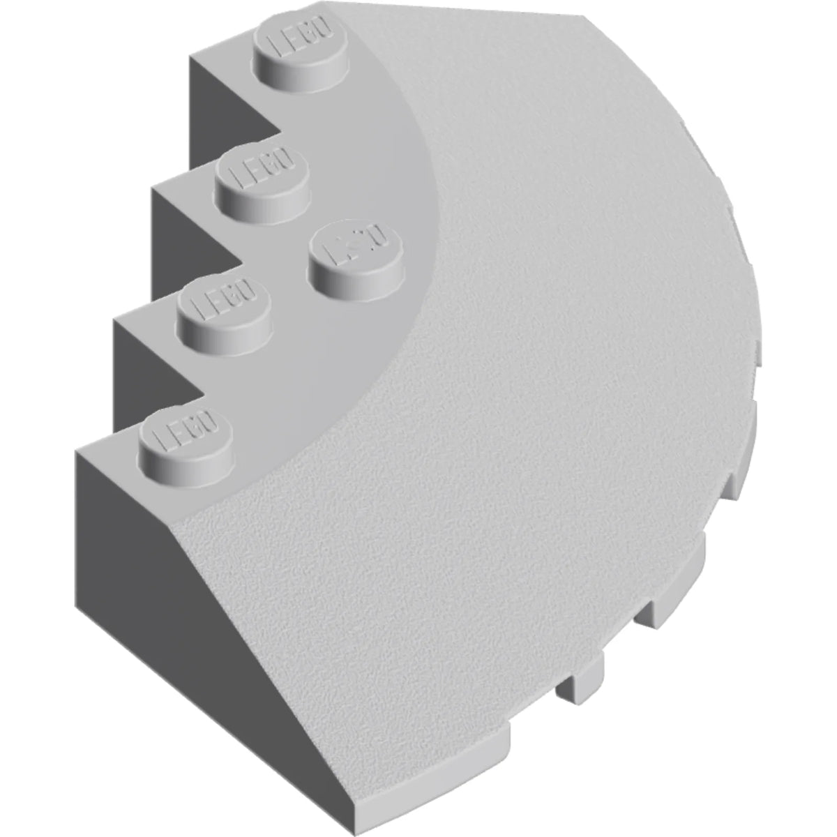 Part 95188 - Brick, Round Corner 6 x 6 with Slope 33 Edge, Facet Cutout