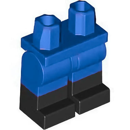 Part 970c00pb0411 - Hips and Legs with Molded Black Lower Legs / Boots  Pattern