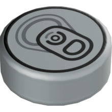Part 98138pb033 - Tile, Round 1 x 1 with Soda Pop Can Top Pattern