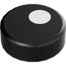 Part 98138pb097 - Tile, Round 1 x 1 with Small White Circle / Eye Pupil Offset Pattern