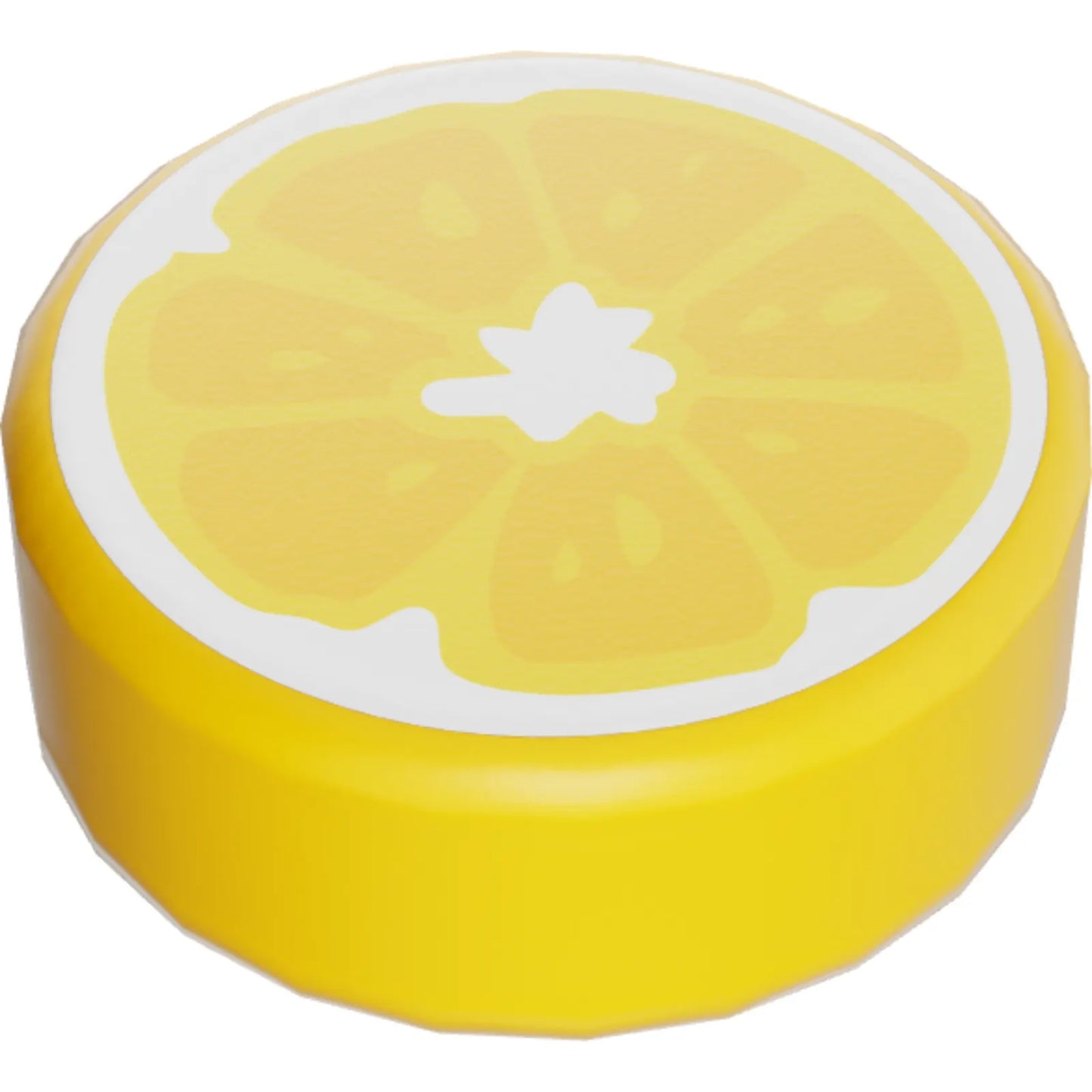 Part 98138pb262 - Tile, Round 1 x 1 with Orange Fruit Slice Pattern