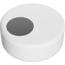 Part 98138pb265 - Tile, Round 1 x 1 with Small Black Circle / Eye Pupil Offset Pattern