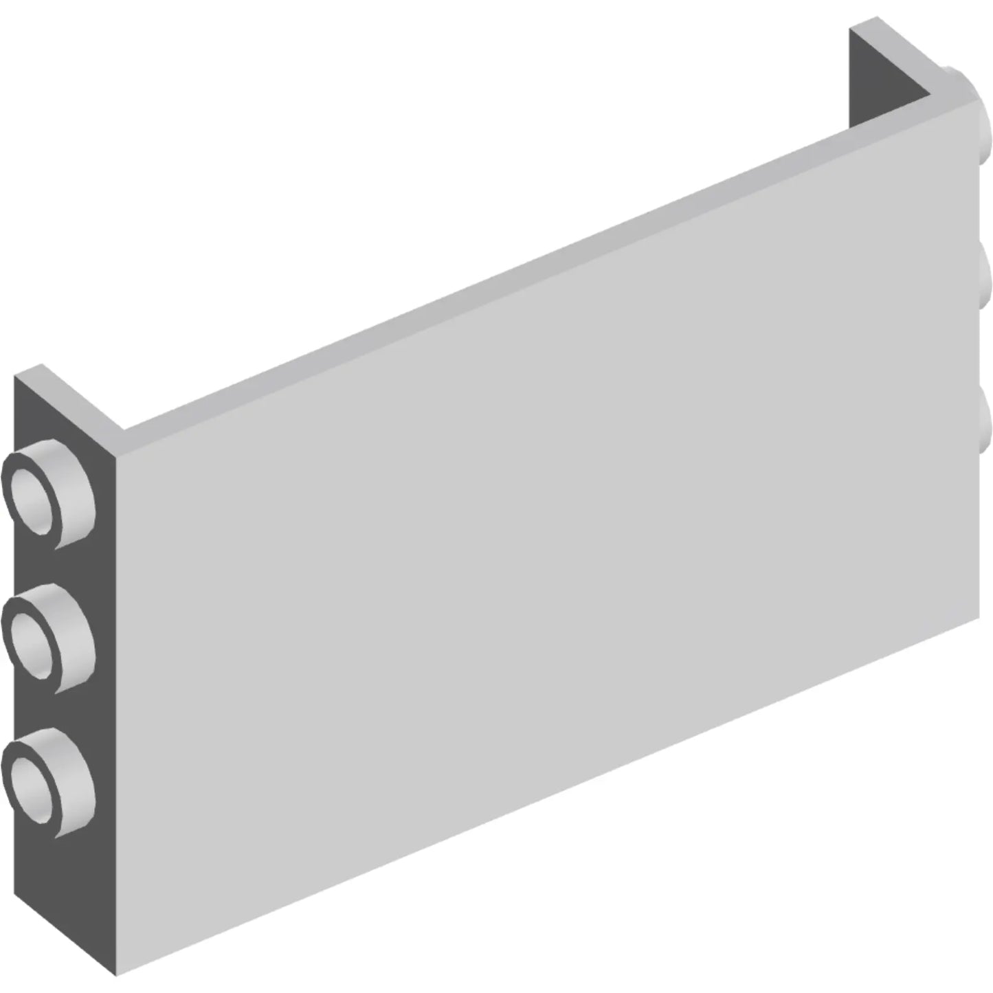 Part 98280 - Panel 1 x 6 x 3 with Studs on Sides