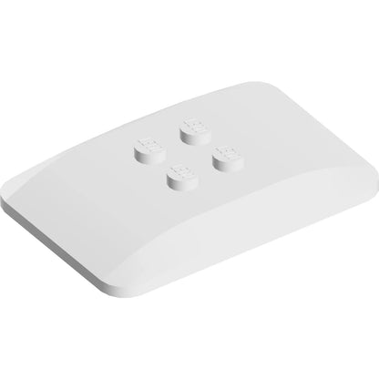 Part 98281 - Wedge 6 x 4 x 2/3 Quad Curved