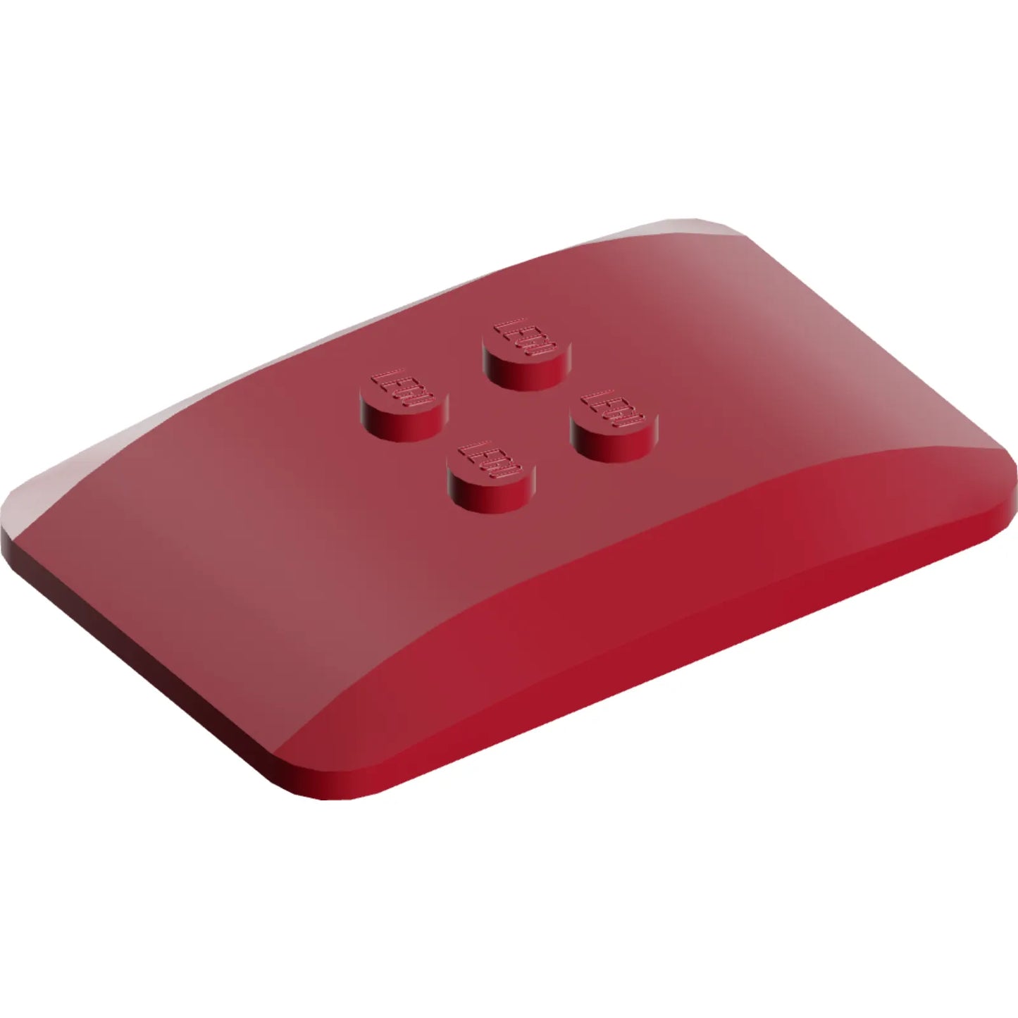 Part 98281 - Wedge 6 x 4 x 2/3 Quad Curved