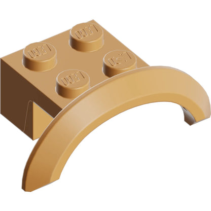 Part 98282 - Vehicle, Mudguard 4 x 2 1/2 x 1 with Arch Round