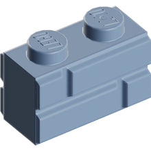 Part 98283 - Brick, Modified 1 x 2 with Masonry Profile
