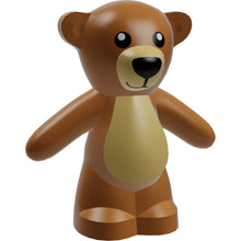 Part 98382pb001 - Teddy Bear with Black Eyes, Nose, and Mouth, Tan Stomach and Muzzle Pattern