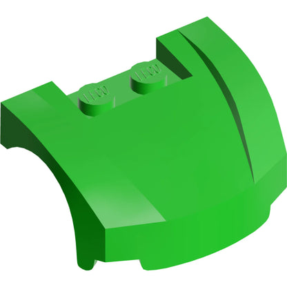 Part 98835 - Vehicle, Mudguard 3 x 4 x 1 2/3 Curved Front