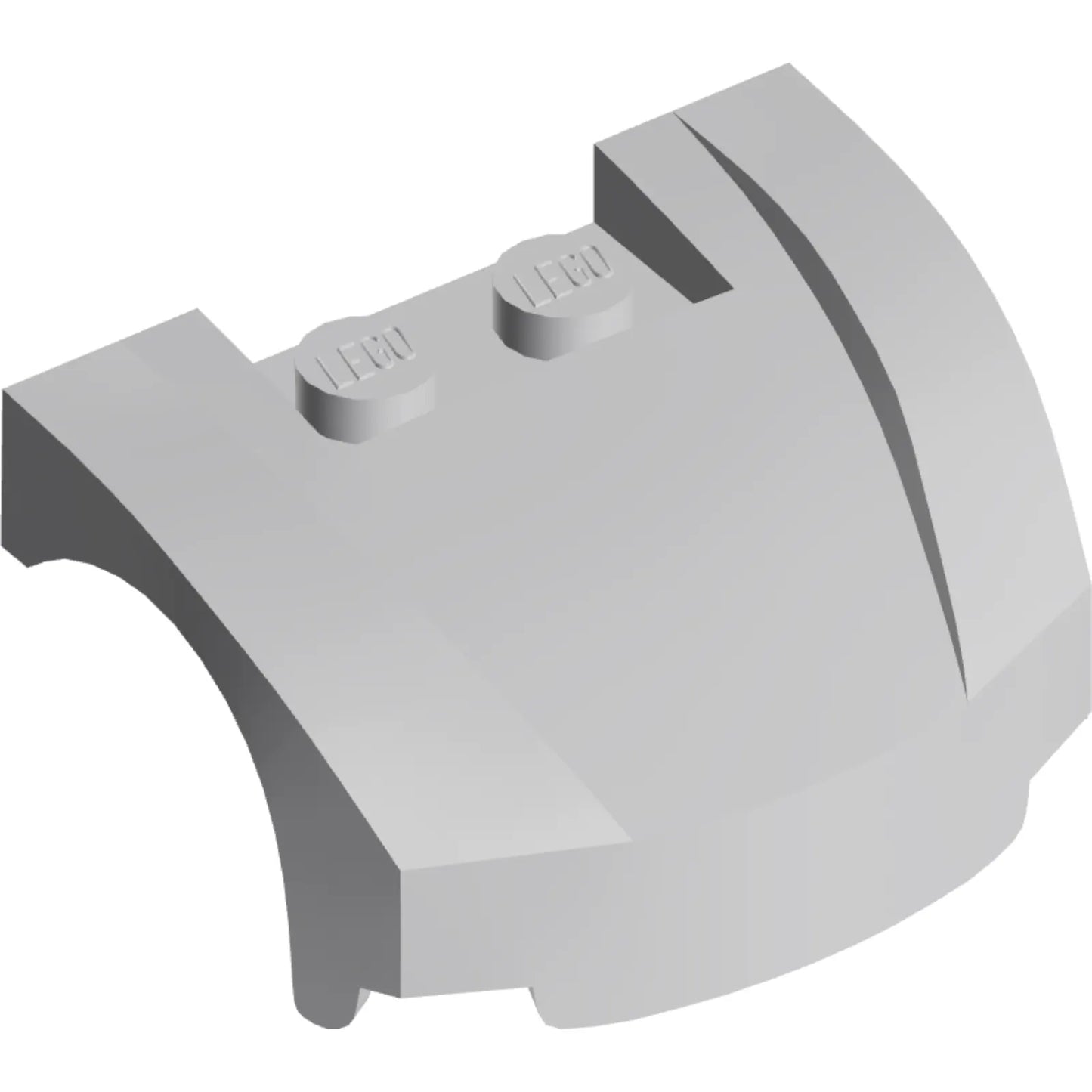 Part 98835 - Vehicle, Mudguard 3 x 4 x 1 2/3 Curved Front