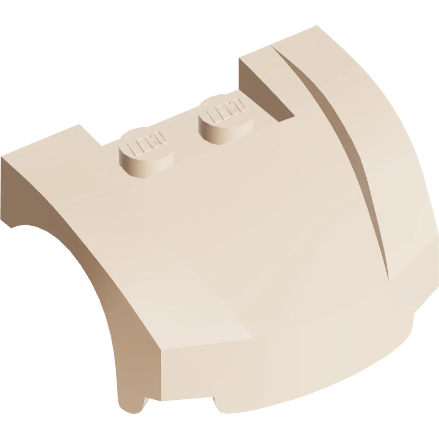 Part 98835 - Vehicle, Mudguard 3 x 4 x 1 2/3 Curved Front