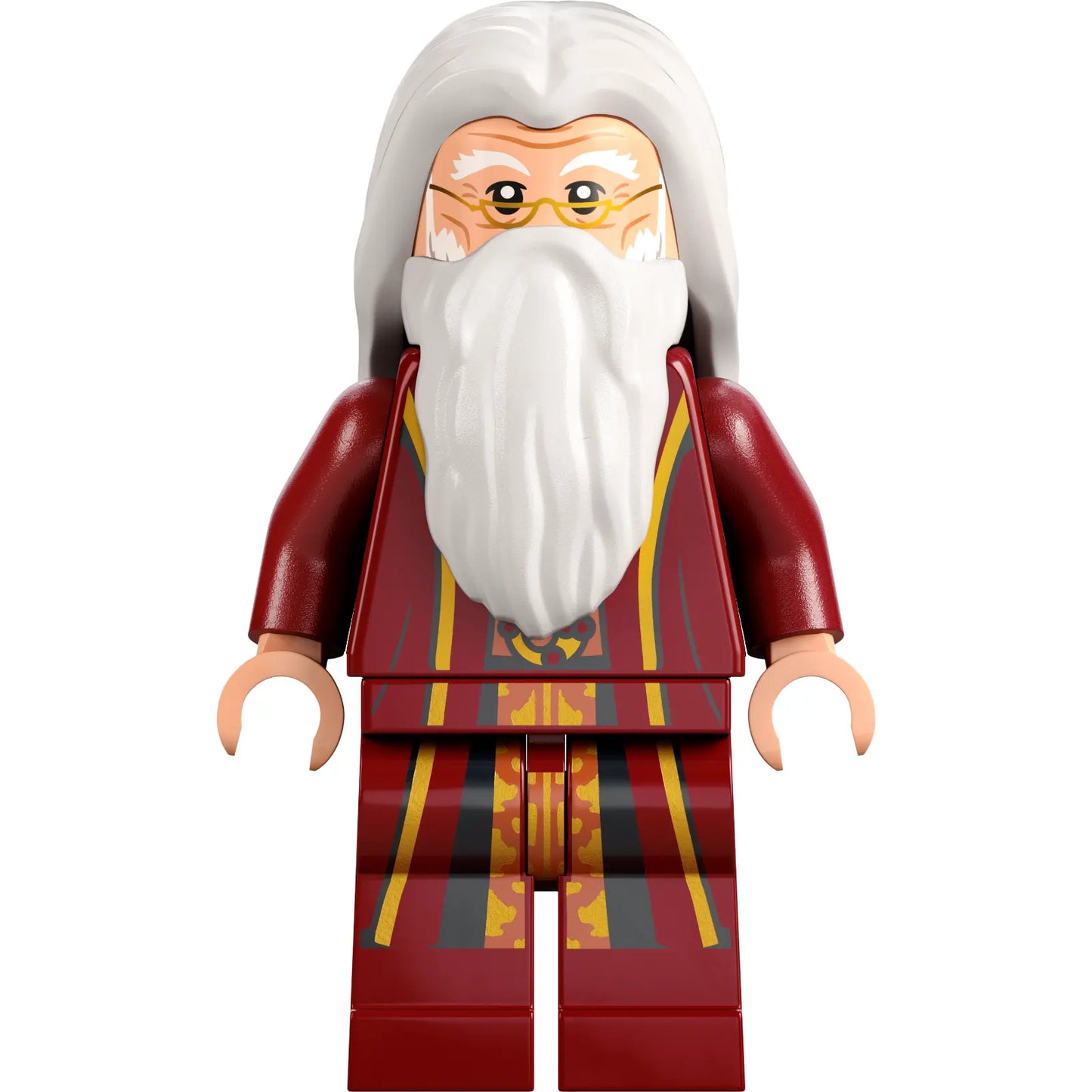 Minifig hp354 - Albus Dumbledore - Dark Red Robe, White Hair