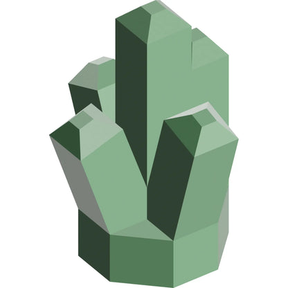 Part 52 - Rock 1 x 1 Crystal 5 Point