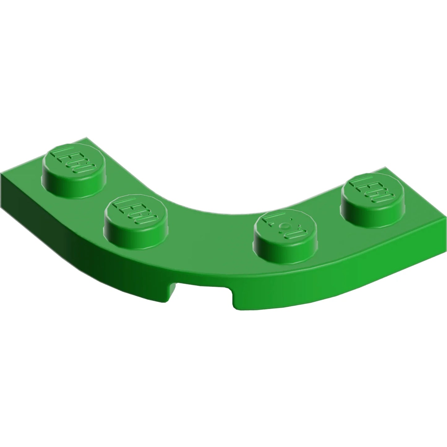 Part 68568 - Plate, Round Corner 3 x 3 with 2 x 2 Curved Cutout