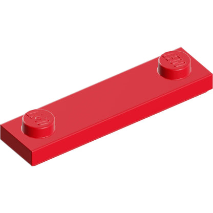 Part 41740 - Plate, Modified 1 x 4 with 2 Studs with Groove