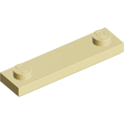 Part 41740 - Plate, Modified 1 x 4 with 2 Studs with Groove