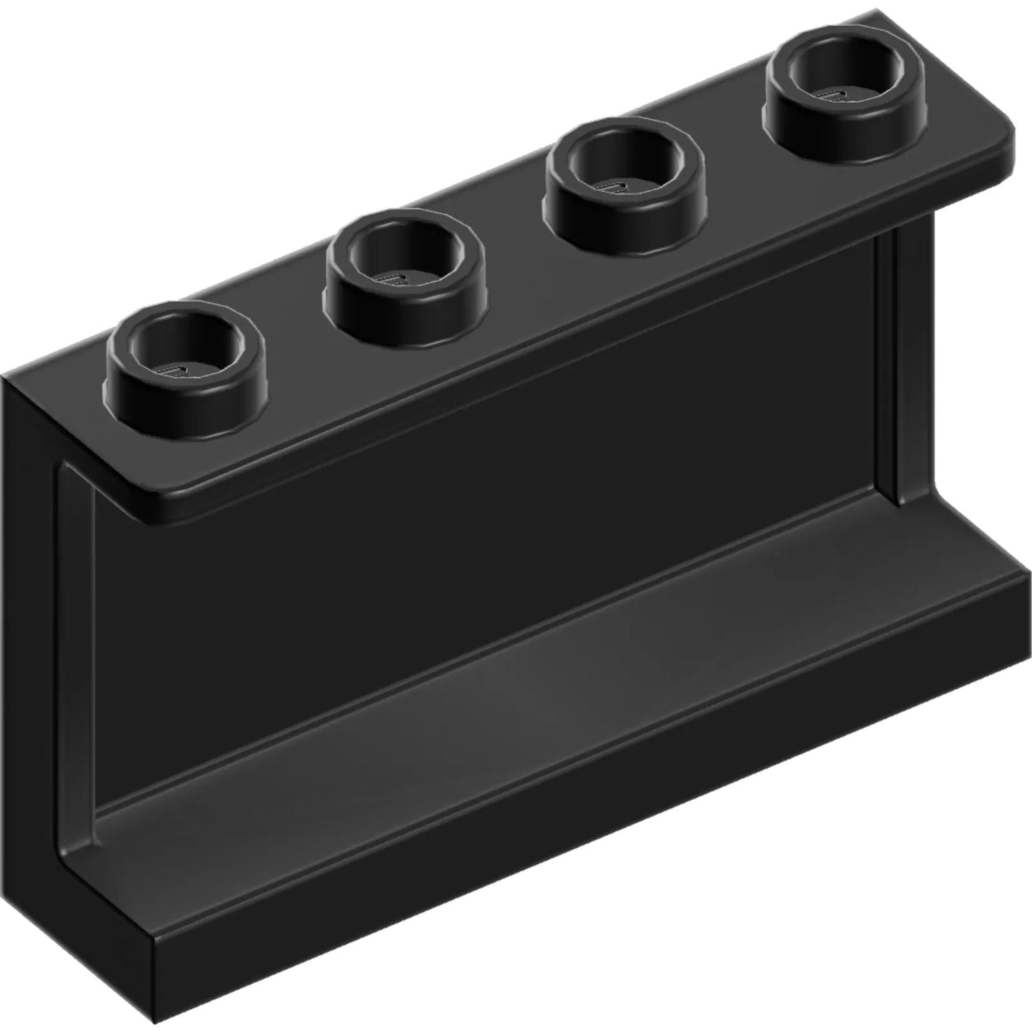 Part 14718 - Panel 1 x 4 x 2 with Side Supports - Hollow Studs