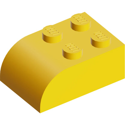 Part 6215 - Slope, Curved 3 x 2 with 4 Studs