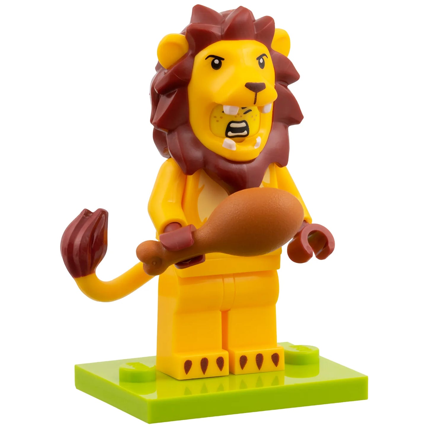 Set col28-11 - Lion Costume Fan, Series 28 (Complete Set with Stand and Accessories)