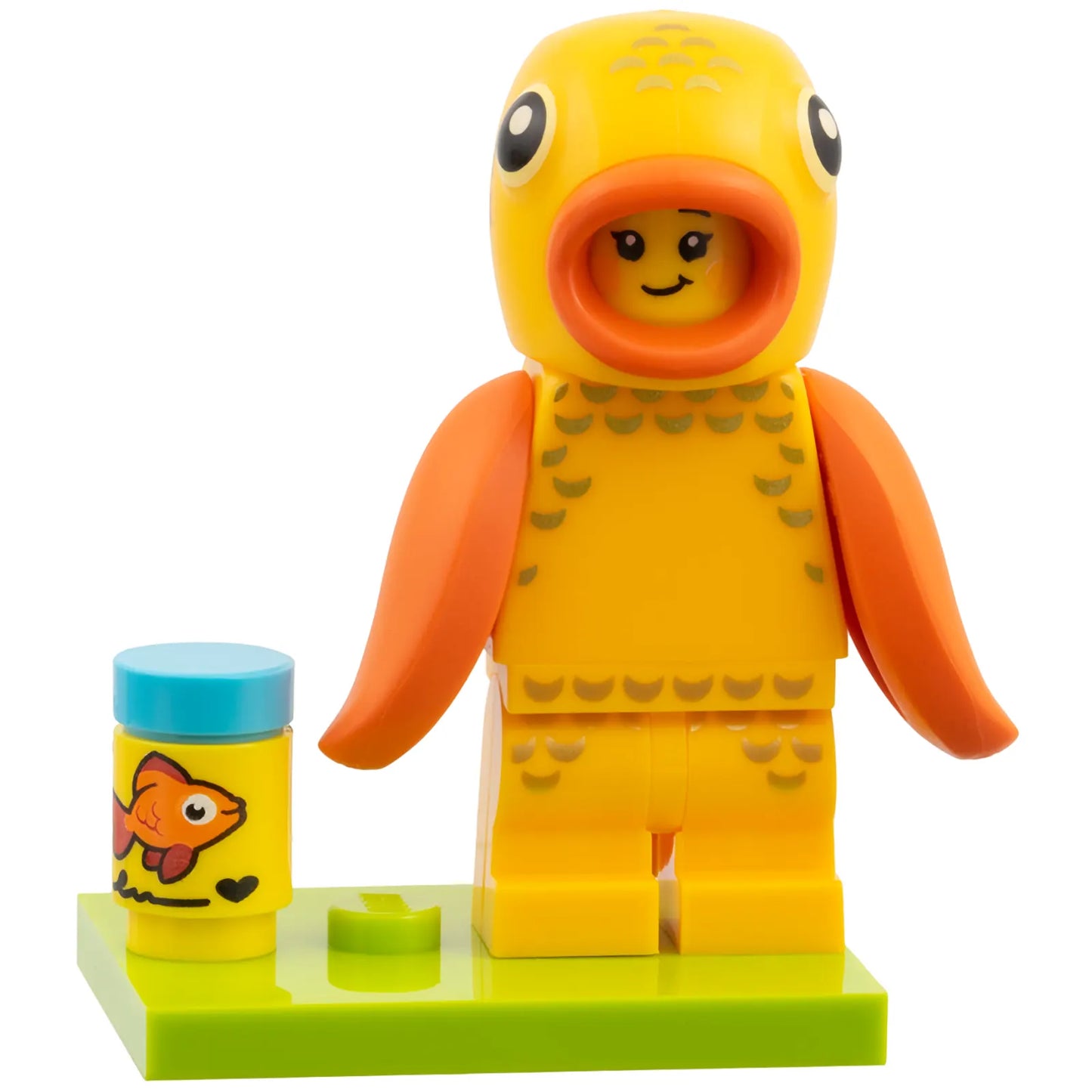 Set col28-3 - Goldfish Costume Fan, Series 28 (Complete Set with Stand and Accessories)