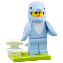 Set col28-9 - Dolphin Costume Fan, Series 28 (Complete Set with Stand and Accessories)