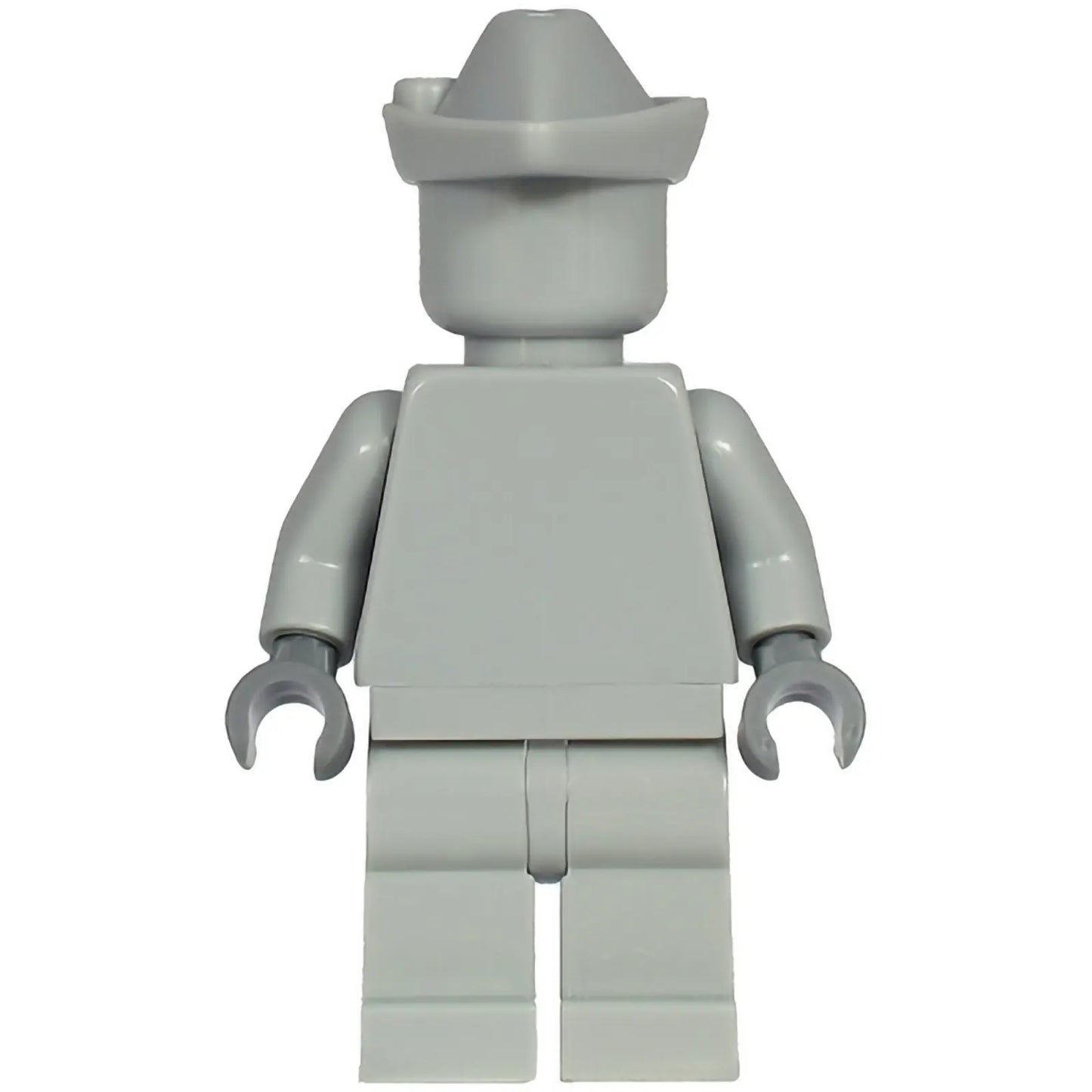 Minifig cty1218 - Statue - Light Bluish Gray Forestmen's Hat, Dark Bluish Gray Hands