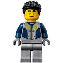 Minifig cty1329 - Duke DeTain - Stuntz Driver, Dark Blue and Flat Silver Racing  Suit