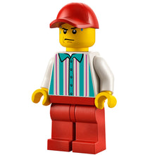 Minifig cty1434 - Hot Dog Vendor - Red Legs and Cap, Sweat Drops