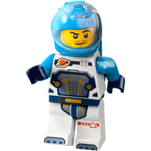 Minifig cty1729 - Astronaut - Male, White Spacesuit with Dark Azure Arms, Dark Azure Helmet, Dark Azure Backpack, Stubble