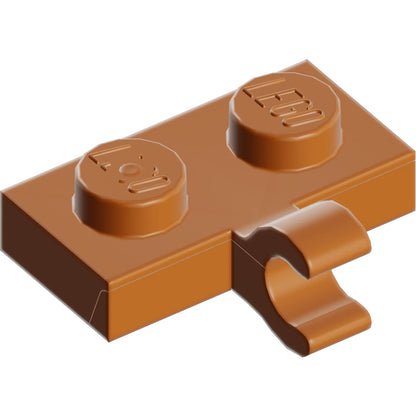Part 11476 - Plate, Modified 1 x 2 with Clip on Side (Horizontal Grip)