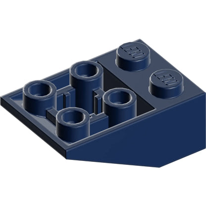 Part 3747b - Slope, Inverted 33 3 x 2 with Flat Bottom Pin and Connections between Studs