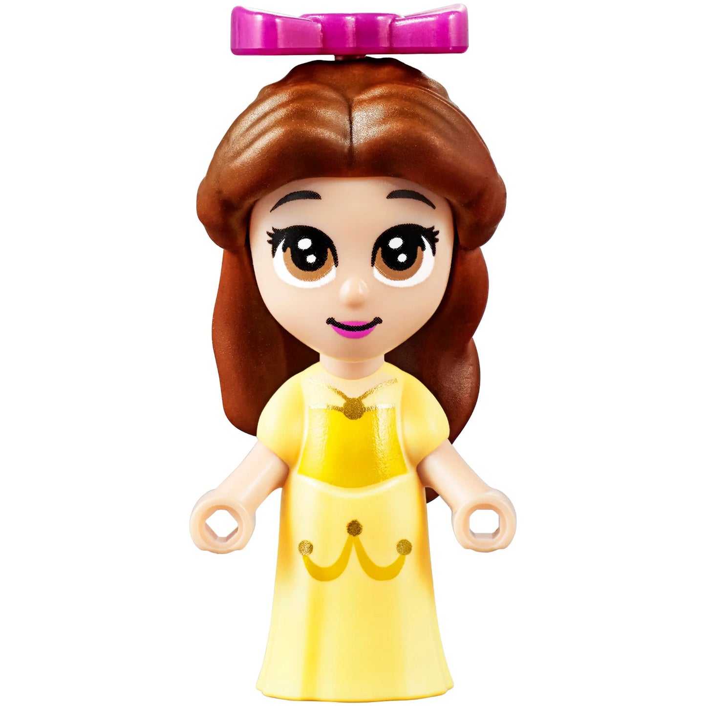 Minifig dp090 - Belle - Micro Doll, Magenta Bow