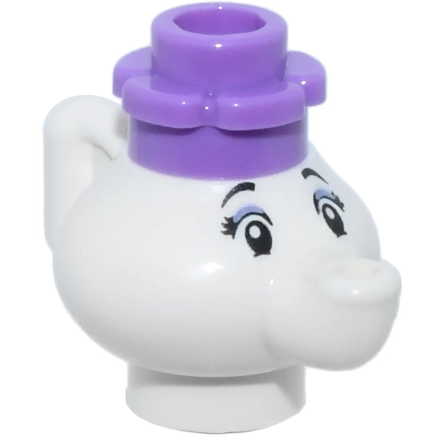 Minifig dp220 - Mrs. Potts - Medium Lavender Flower