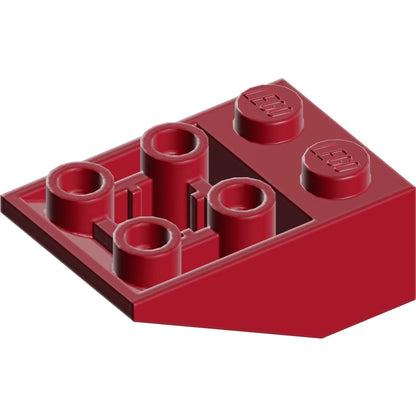 Part 3747b - Slope, Inverted 33 3 x 2 with Flat Bottom Pin and Connections between Studs