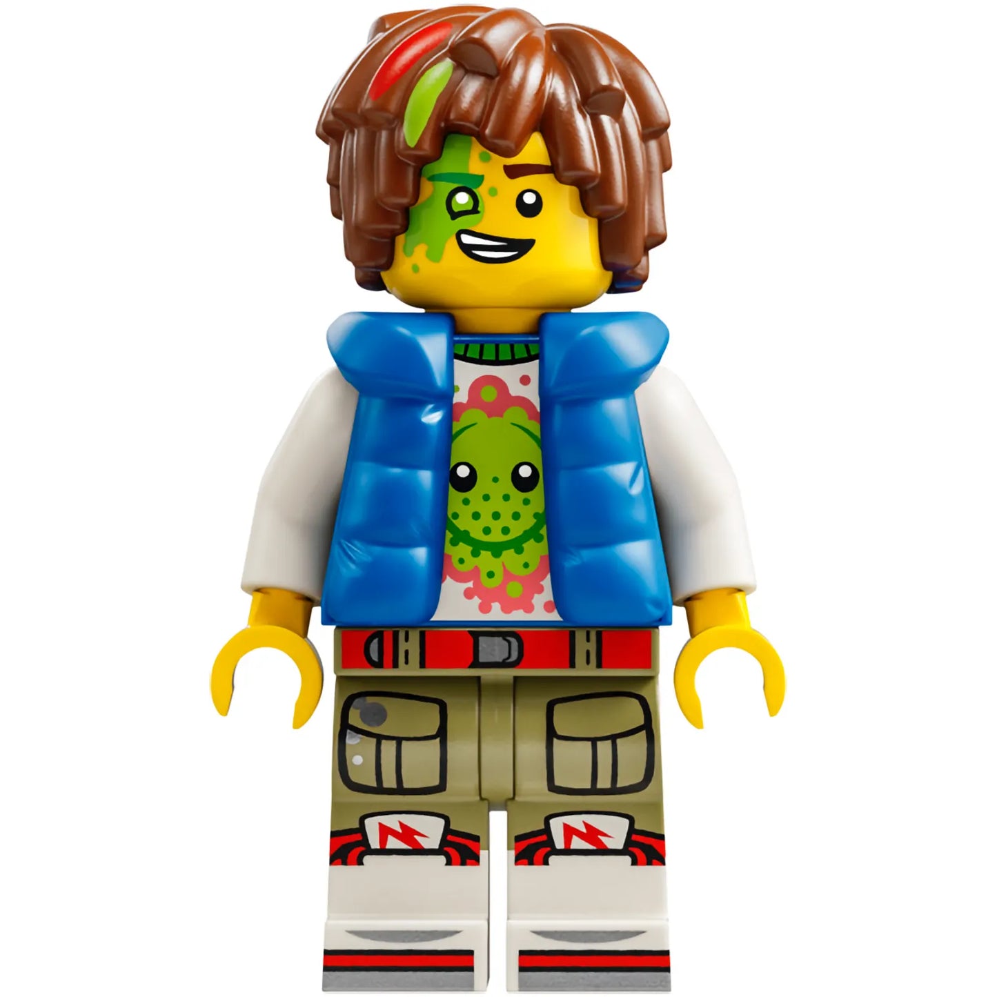 Minifig drm053 - Mateo - Z-Blob Shirt, Blue Puffer Vest