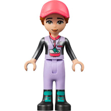 Minifig frnd547 - Friends Capt. Maxine - Lavender Sailing Outfit, Coral Cap, Orange Life Jacket