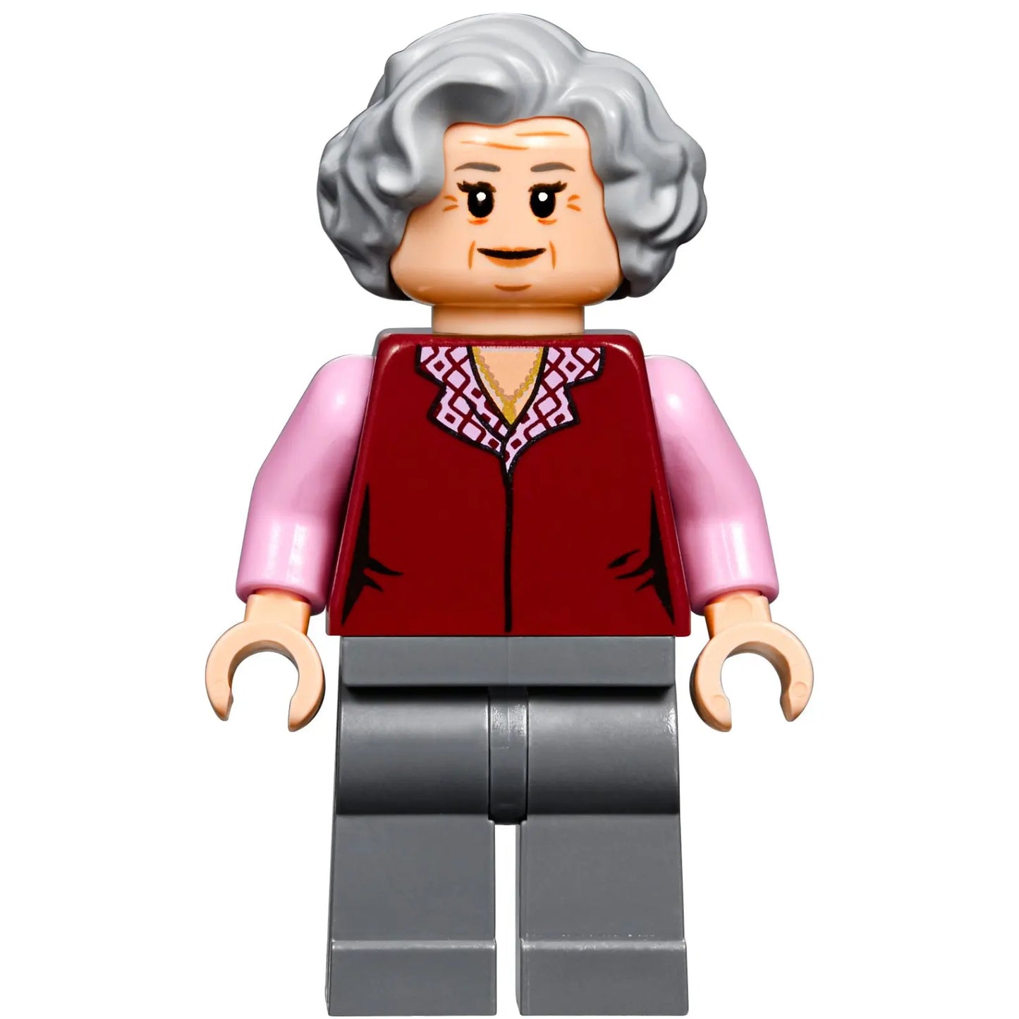 Minifig hp158 - Trolley Witch - Dark Bluish Gray Legs