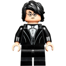 Minifig hp184 - Harry Potter - Black Suit, White Bow Tie, Medium Legs