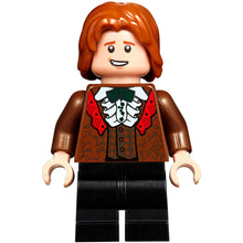 Minifig hp185 - Ron Weasley - Reddish Brown Suit, Shirt with Ruffle