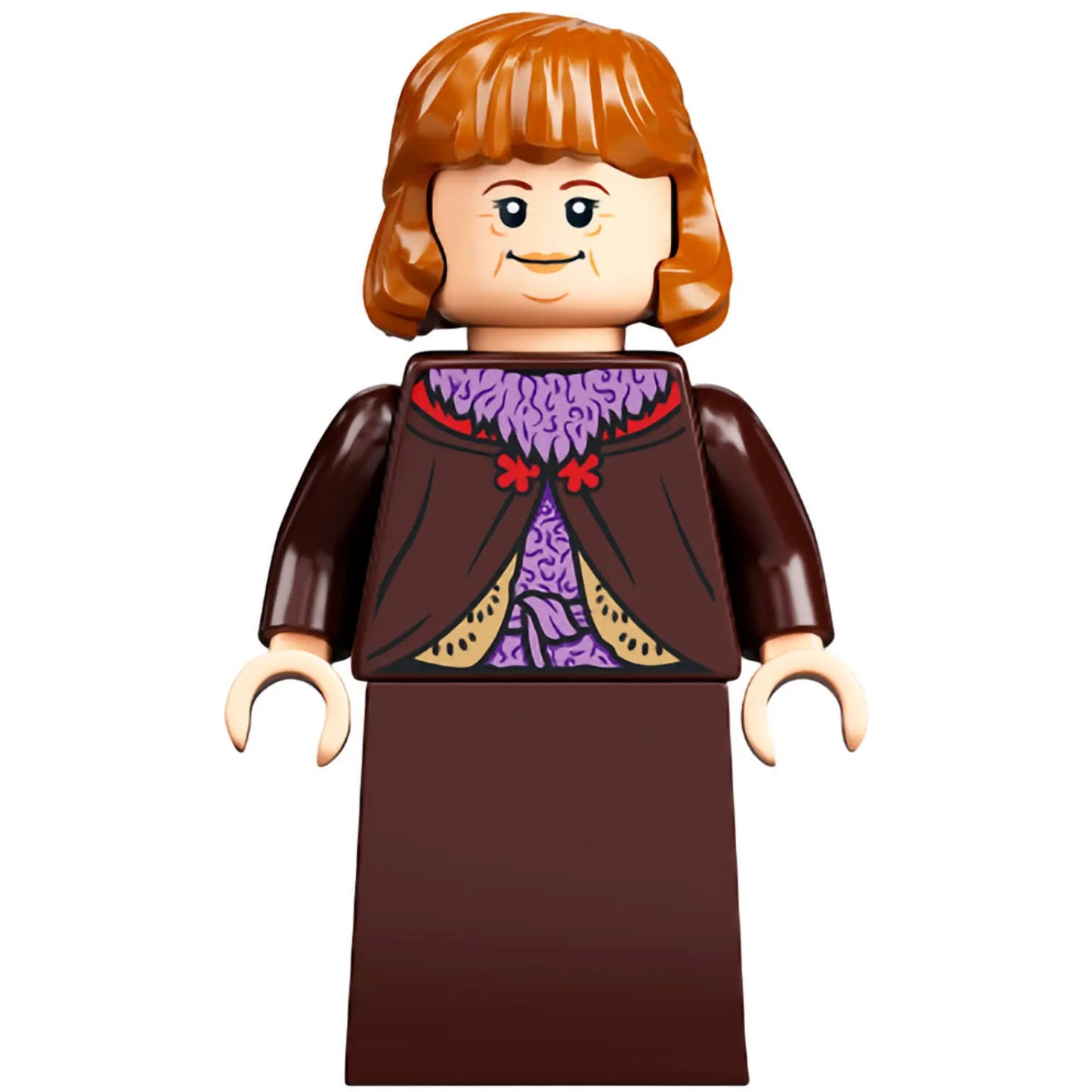 Minifigur hp250 - Molly Weasley - Dunkelbrauner Rock