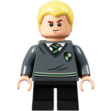 Minifig hp267 - Draco Malfoy - Slytherin Sweater with Crest, Black Short Legs