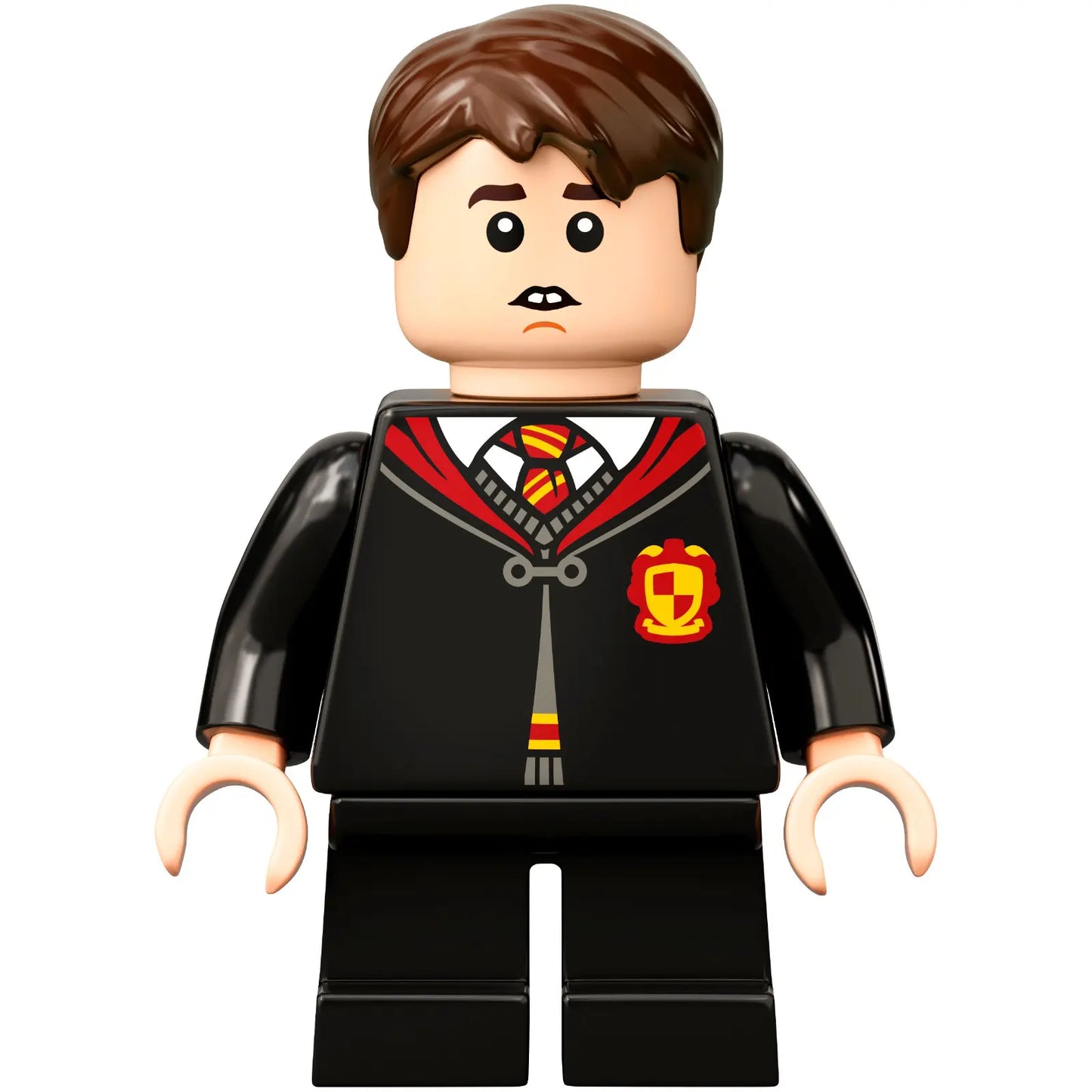Minifig hp299 - Neville Longbottom - Gryffindor Robe Clasped, Black Short Legs