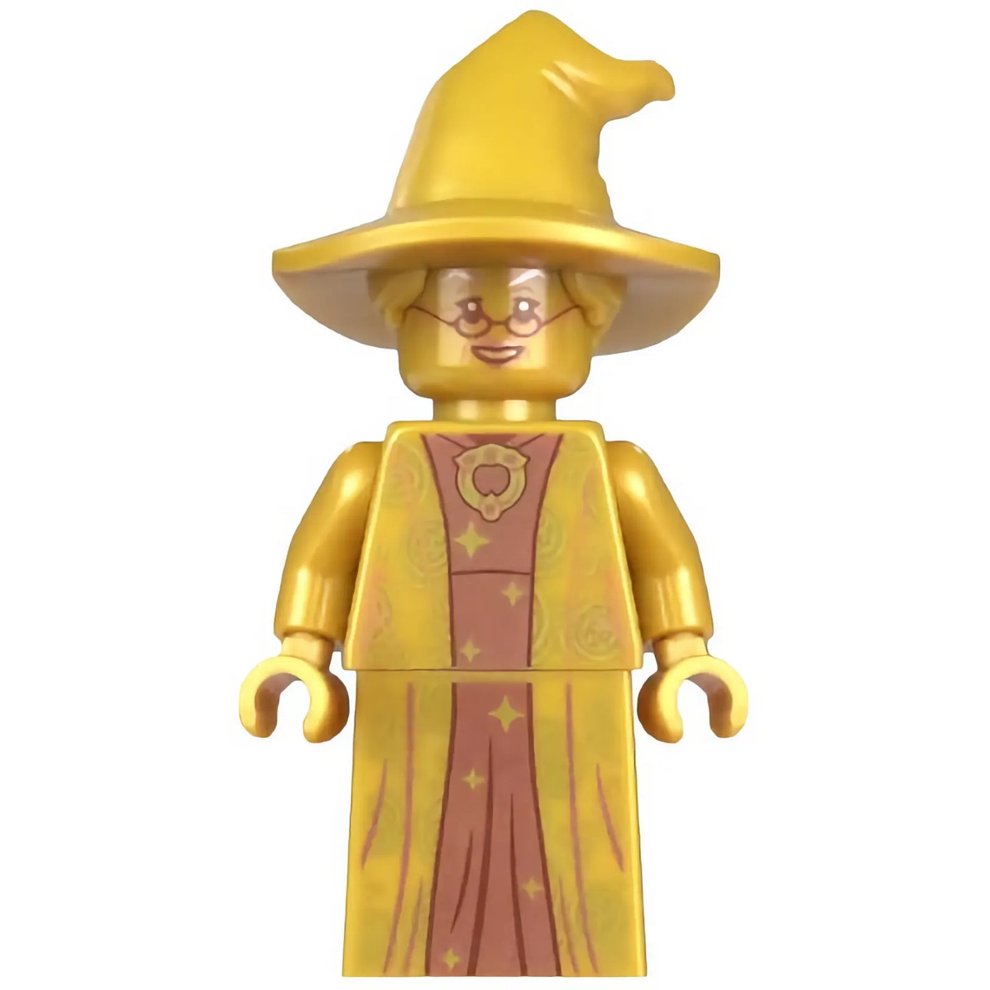 Minifigur hp323 - Professor Minerva McGonagall - 20. Jubiläum Perlgold