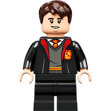 Minifig hp330 - Neville Longbottom - Gryffindor Robe Open, Black Medium Legs