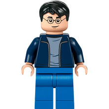 Minifig hp338 - Harry Potter - Dark Blue Open Jacket, Blue Legs