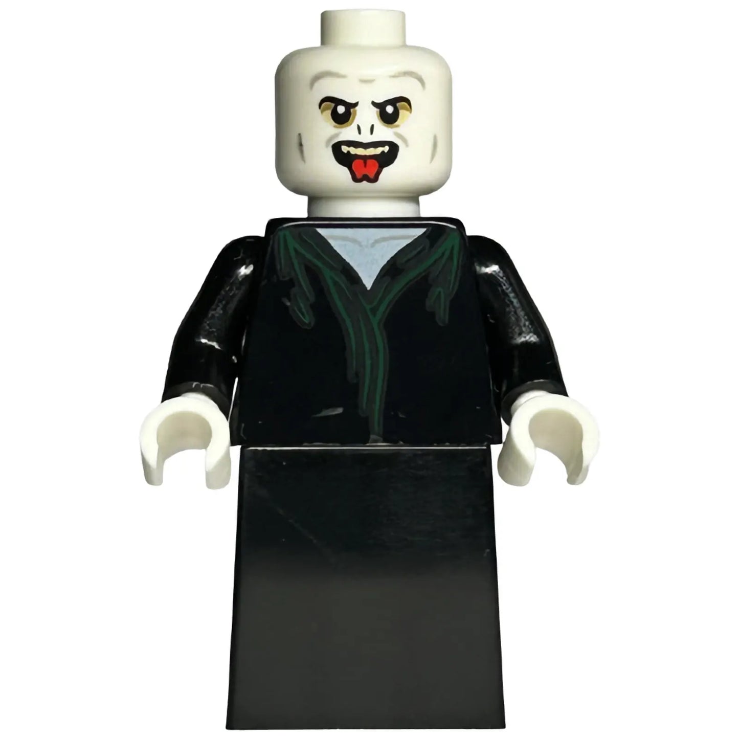Minifig hp373 - Lord Voldemort - White Head, Black Skirt, Tongue